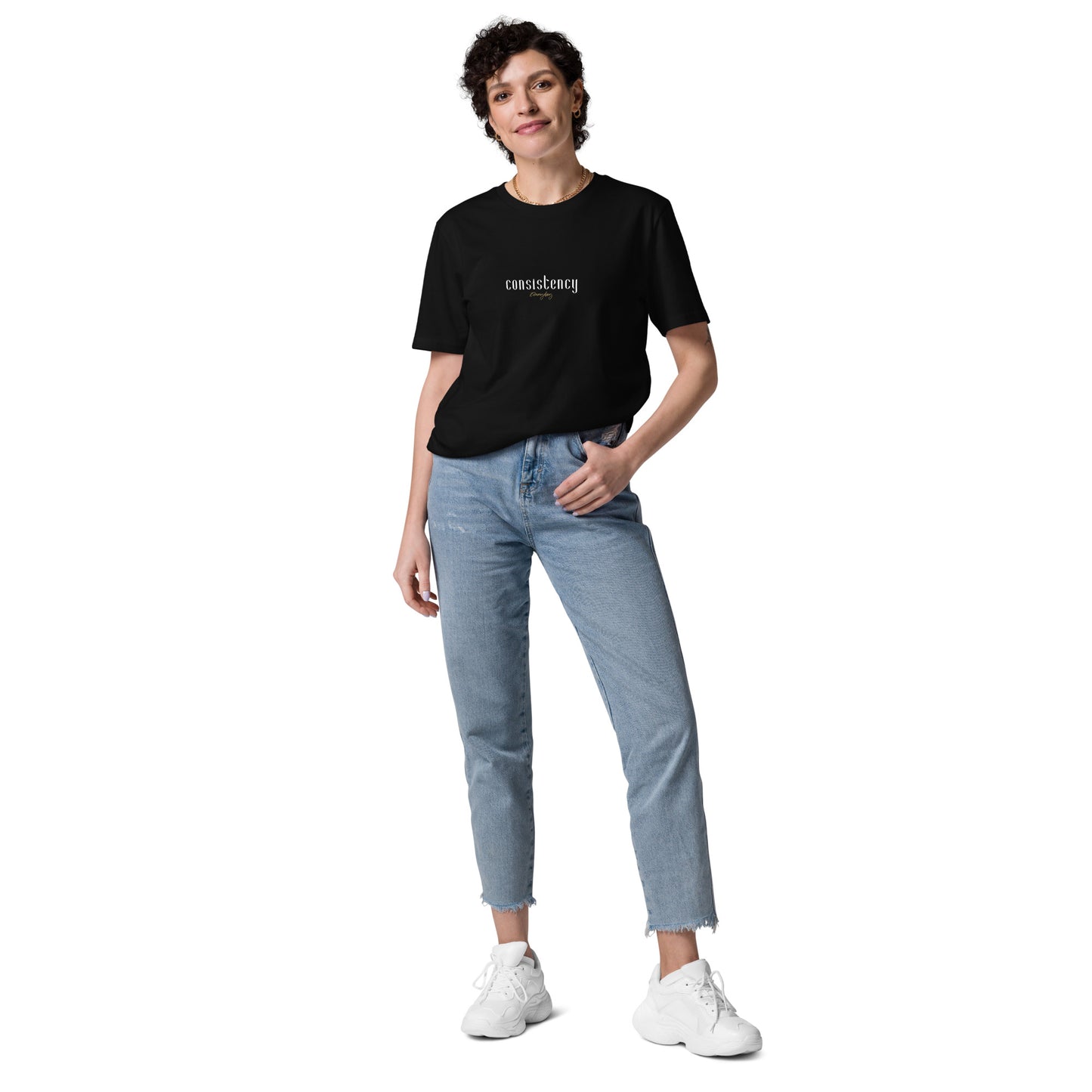 "Consistency" Shirt Unisex (schwarz)