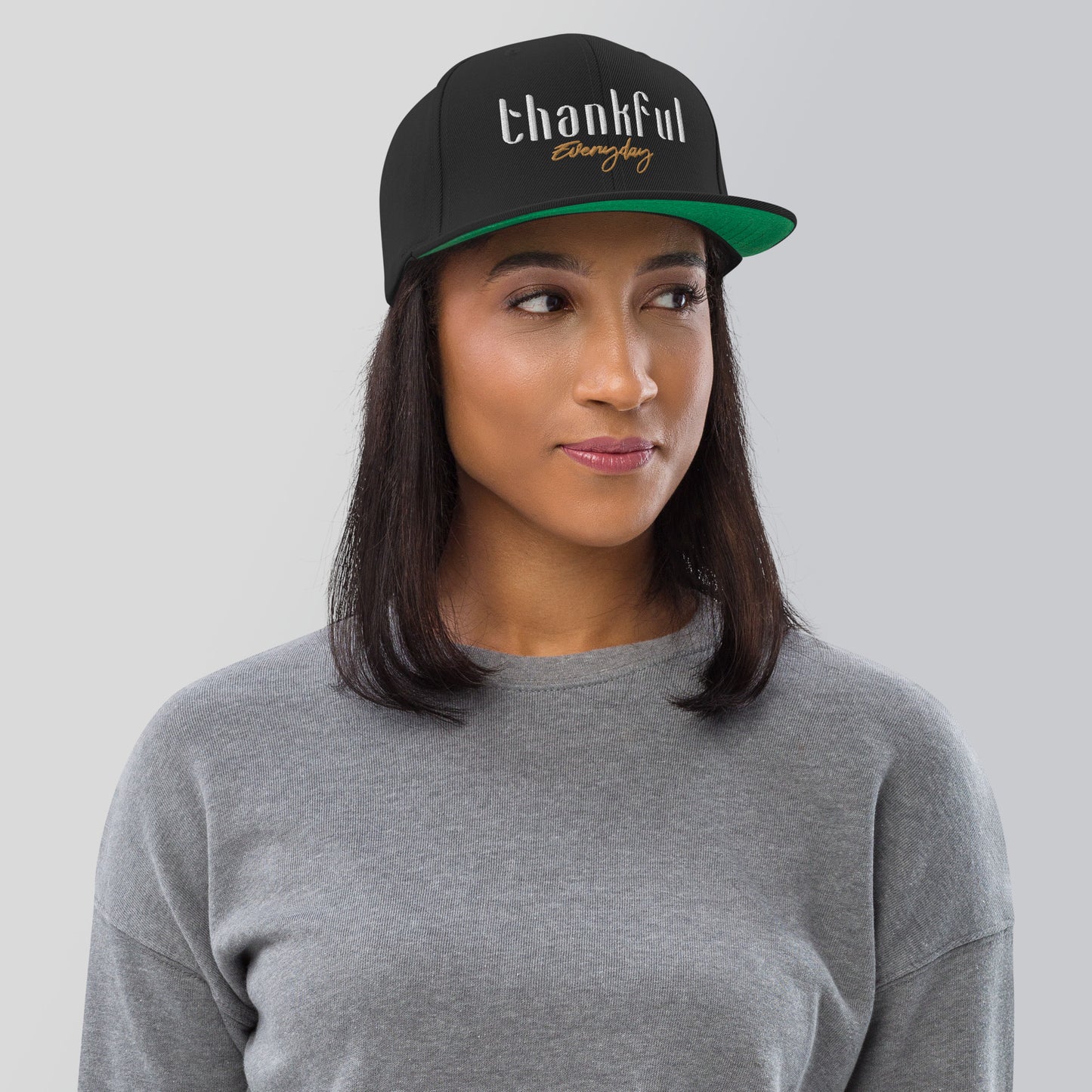 "Thankful Everyday" Snapback