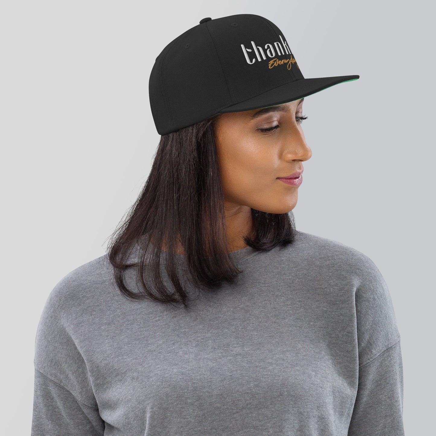 "Thankful Everyday" Snapback
