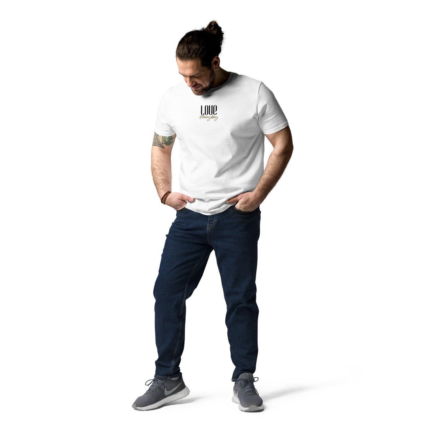 "Love Everyday" Shirt Unisex (weiß)