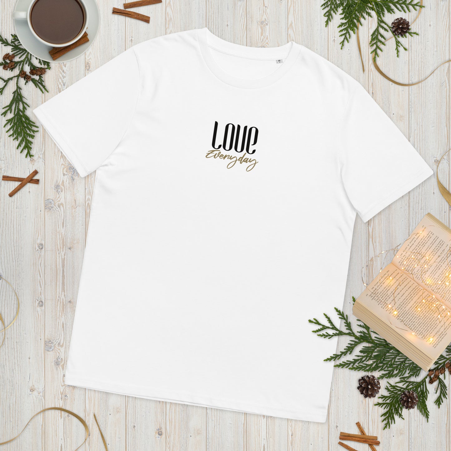 "Love Everyday" Shirt Unisex (weiß)