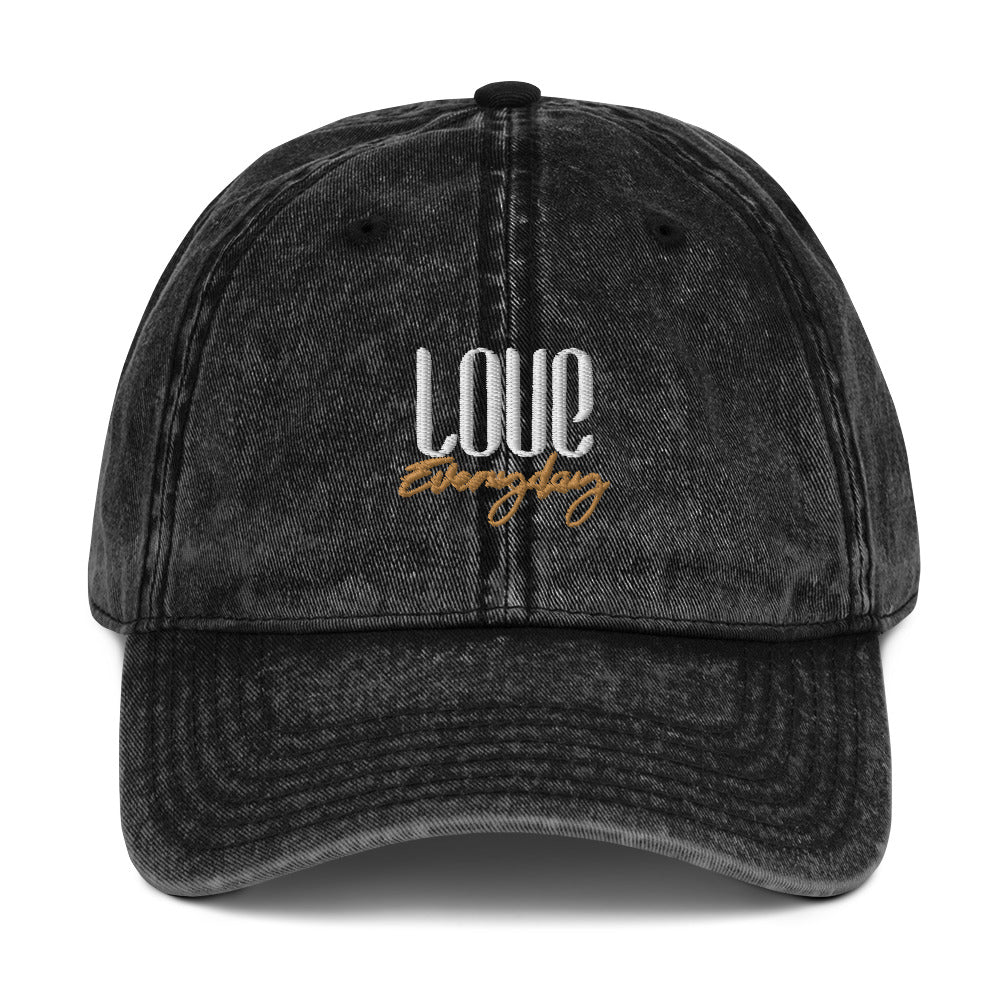 "Love Everyday" Vintage Cap