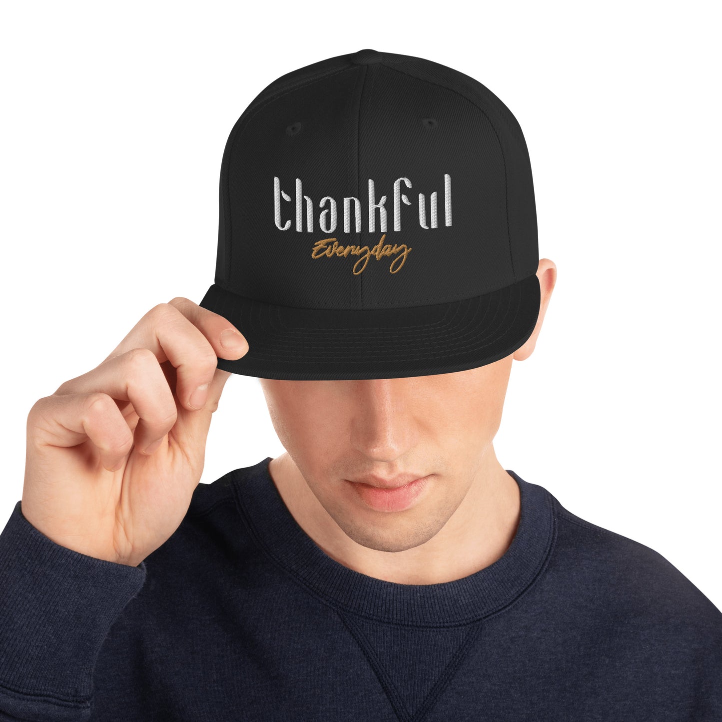 "Thankful Everyday" Snapback