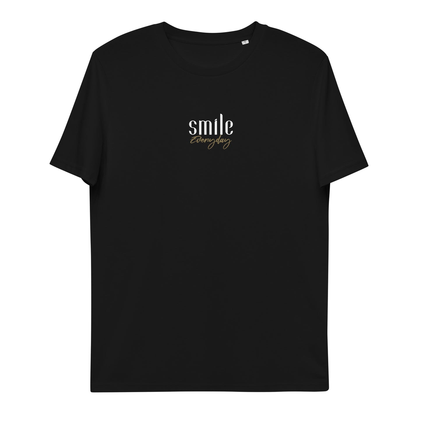 "Smile Everyday" Shirt Unisex (schwarz)